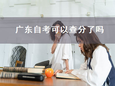 广东自考可以查分了吗（广东自考成绩可以查询了吗）