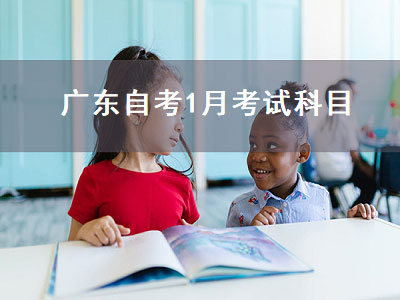 广东自考1月考试科目（广东自考1月考试科目没有公共课吗）