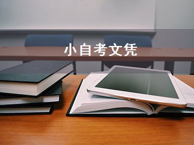 小自考文凭（小自考文凭认可度高不高）