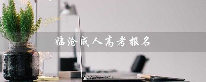 临沧成人高考报名（成人高考报名官网是什么）