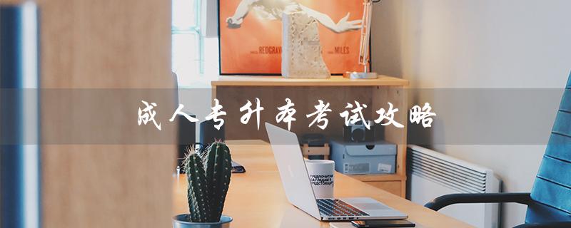 成人专升本考试攻略（成人专升本考试时间是什么）