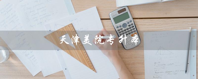 天津美院专升本（天津美院专升本易吗）