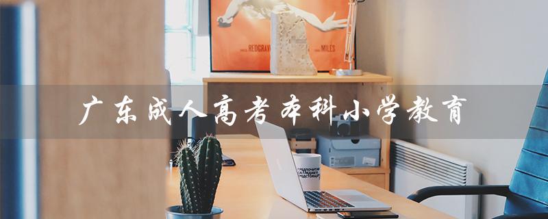 广东成人高考本科小学教育（成人高考本科小学教育毕业论文的题目是什么）
