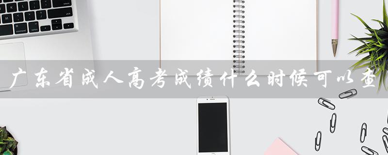 广东省成人高考成绩什么时候可以查询（广东成考成绩何时公布）