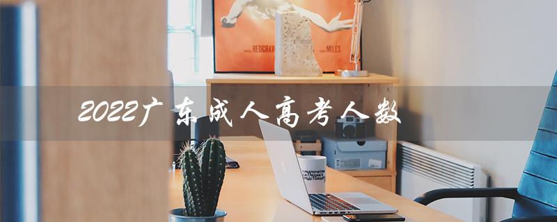 2022广东成人高考人数（2022年广东成考人数）