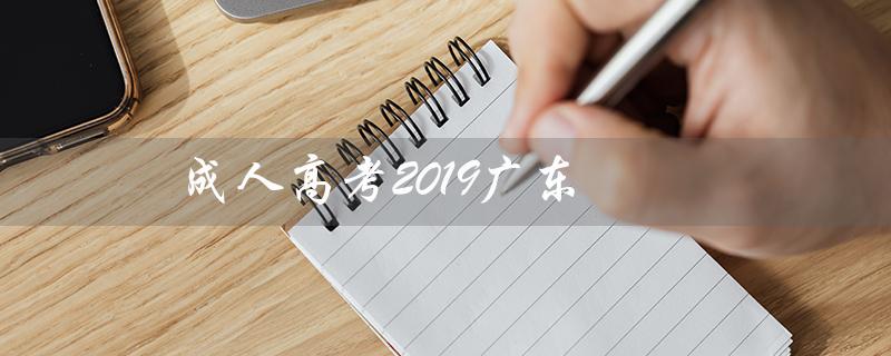 成人高考2019广东（成人高考2019成绩查询入口是什么）
