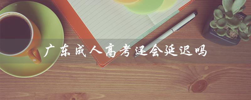 广东成人高考还会延迟吗（广东成人高考报名官网是什么）