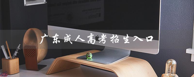 广东成人高考招生入口（广东成人高考报名官网是什么）