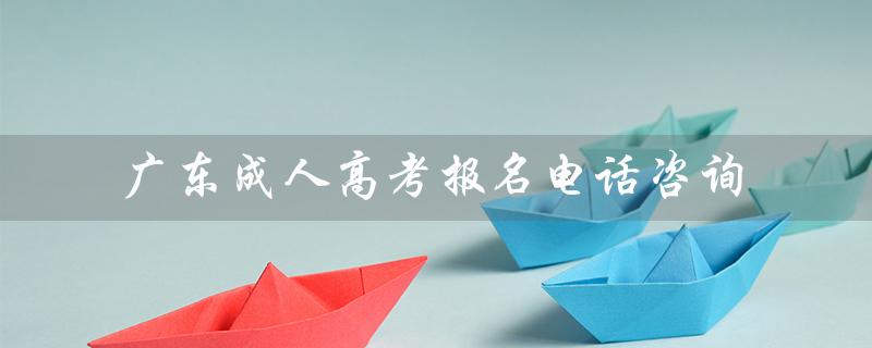广东成人高考报名电话咨询（广东成考报名官网是什么）
