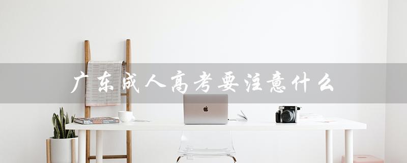 广东成人高考要注意什么（广东成人高考报名官网是什么）