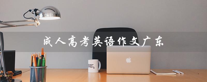 成人高考英语作文广东（成人高考学位英语作文模板）