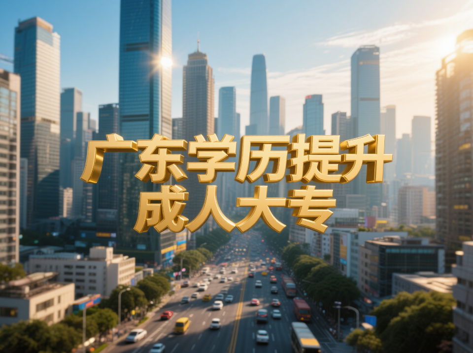 广东成人大专怎么报考？报名流程指南